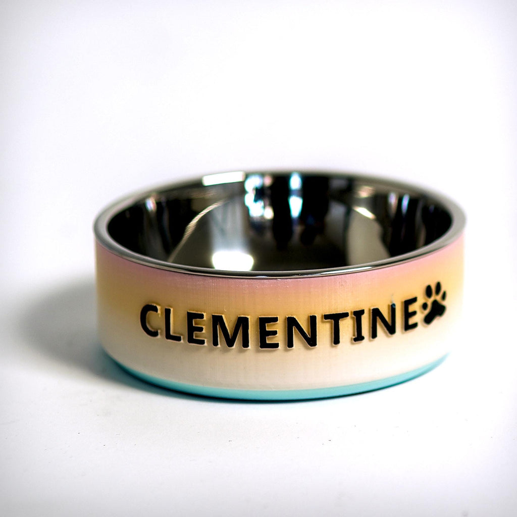 Forma Pets – Custom Name Bowl | Hand-Finished Personalized Pet Bowl