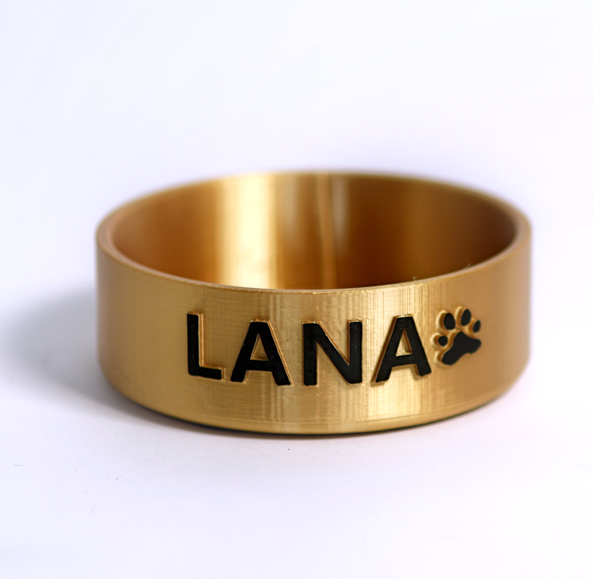 Forma Pets – Custom Name Bowl | Hand-Finished Personalized Pet Bowl