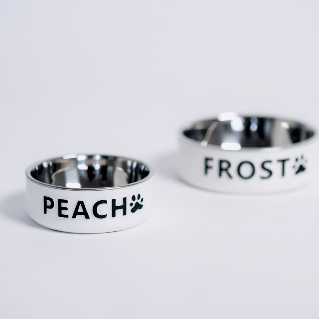Forma Pets – Custom Name Bowl | Hand-Finished Personalized Pet Bowl