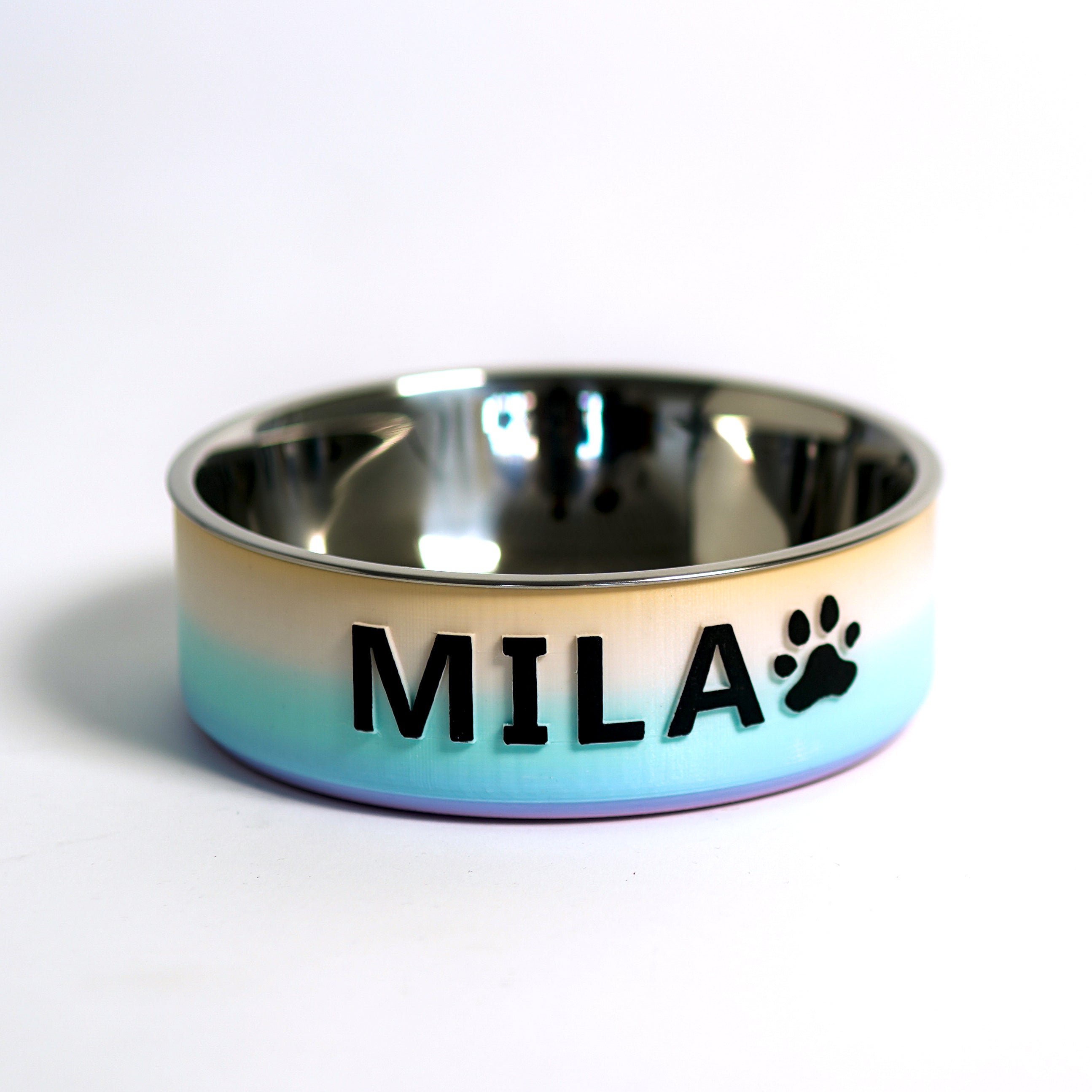 Forma Pets – Custom Name Bowl | Hand-Finished Personalized Pet Bowl