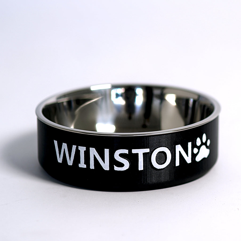 Forma Pets – Custom Name Bowl | Hand-Finished Personalized Pet Bowl