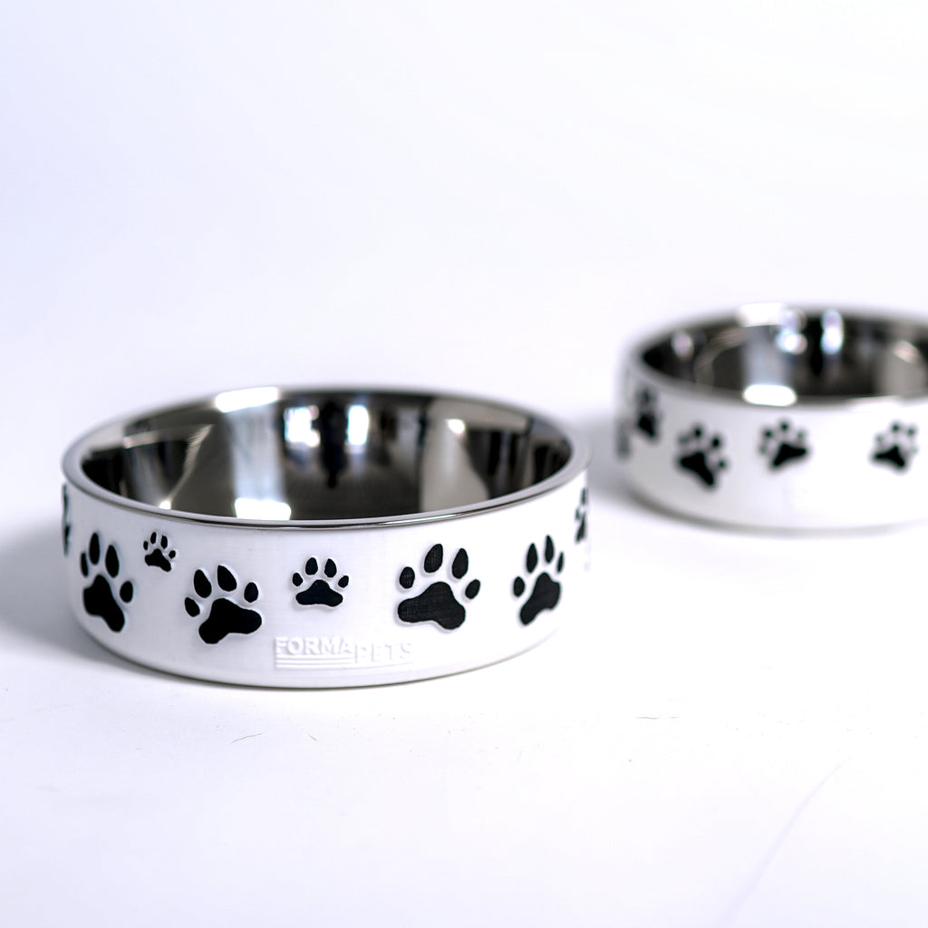 Forma Pets – The Pawprint Edition | Hand-Finished Designer Pet Bowl